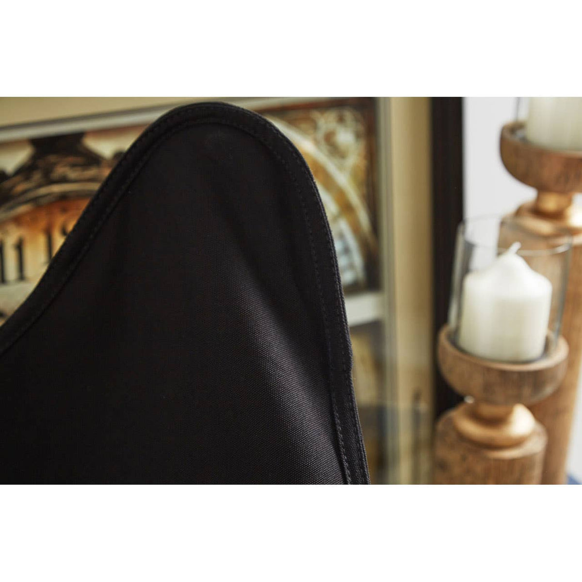 Papillon Black Butterfly Chair.