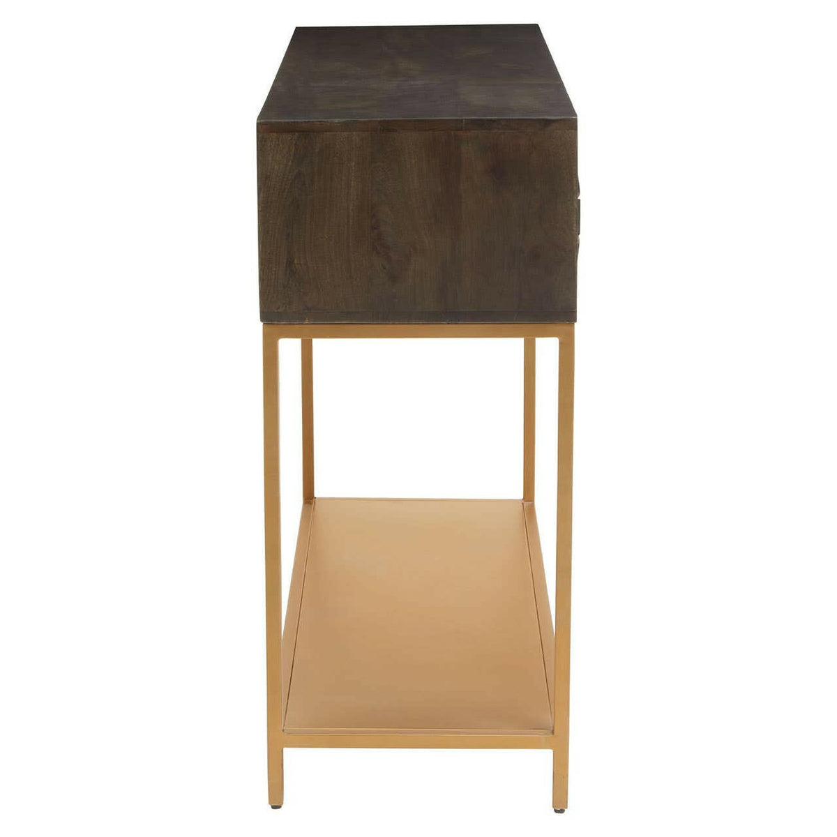 Patina Grey Console Table.