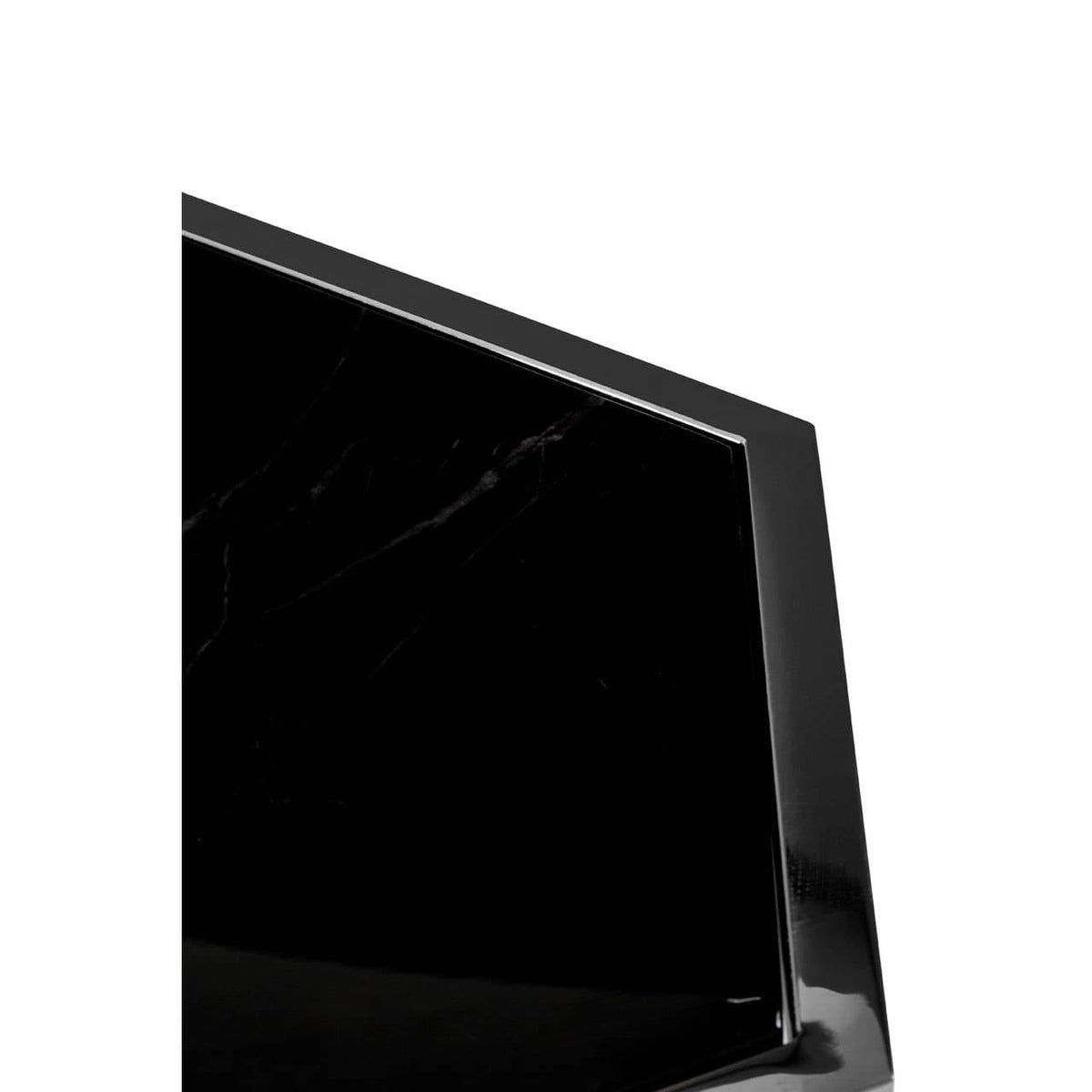 Piermount Black And Silver End Table.