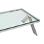 Noosa & Co. Living Piermount Clear Glass Coffee Table House of Isabella UK