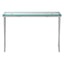Noosa & Co. Living Piermount Clear Glass Console Table House of Isabella UK