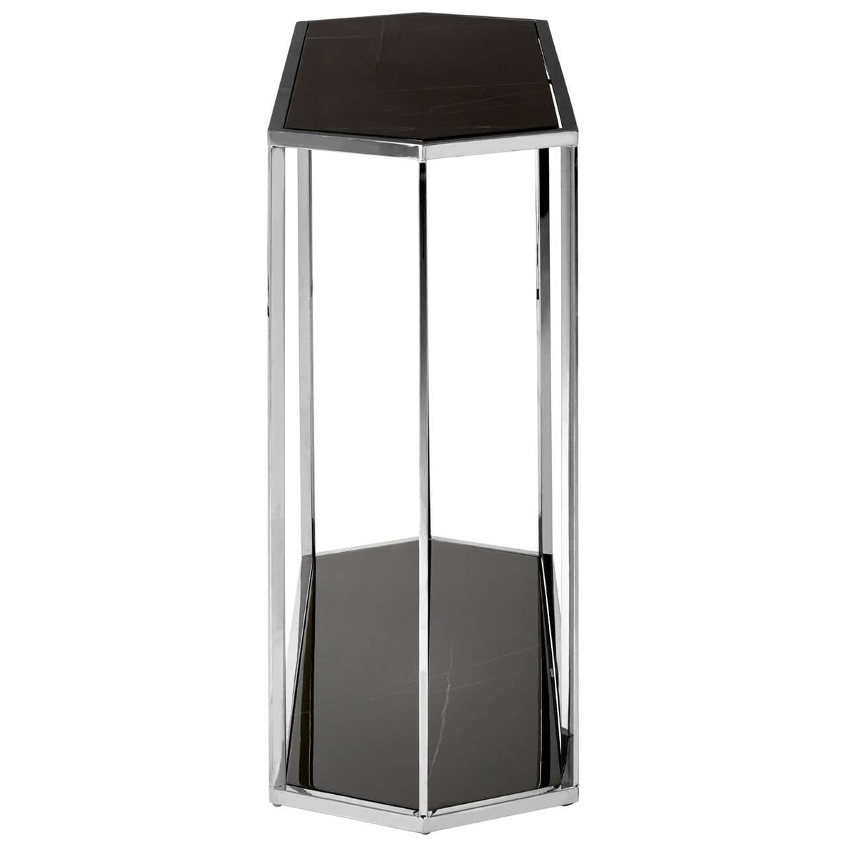 Piermount Silver Frame Console Table.