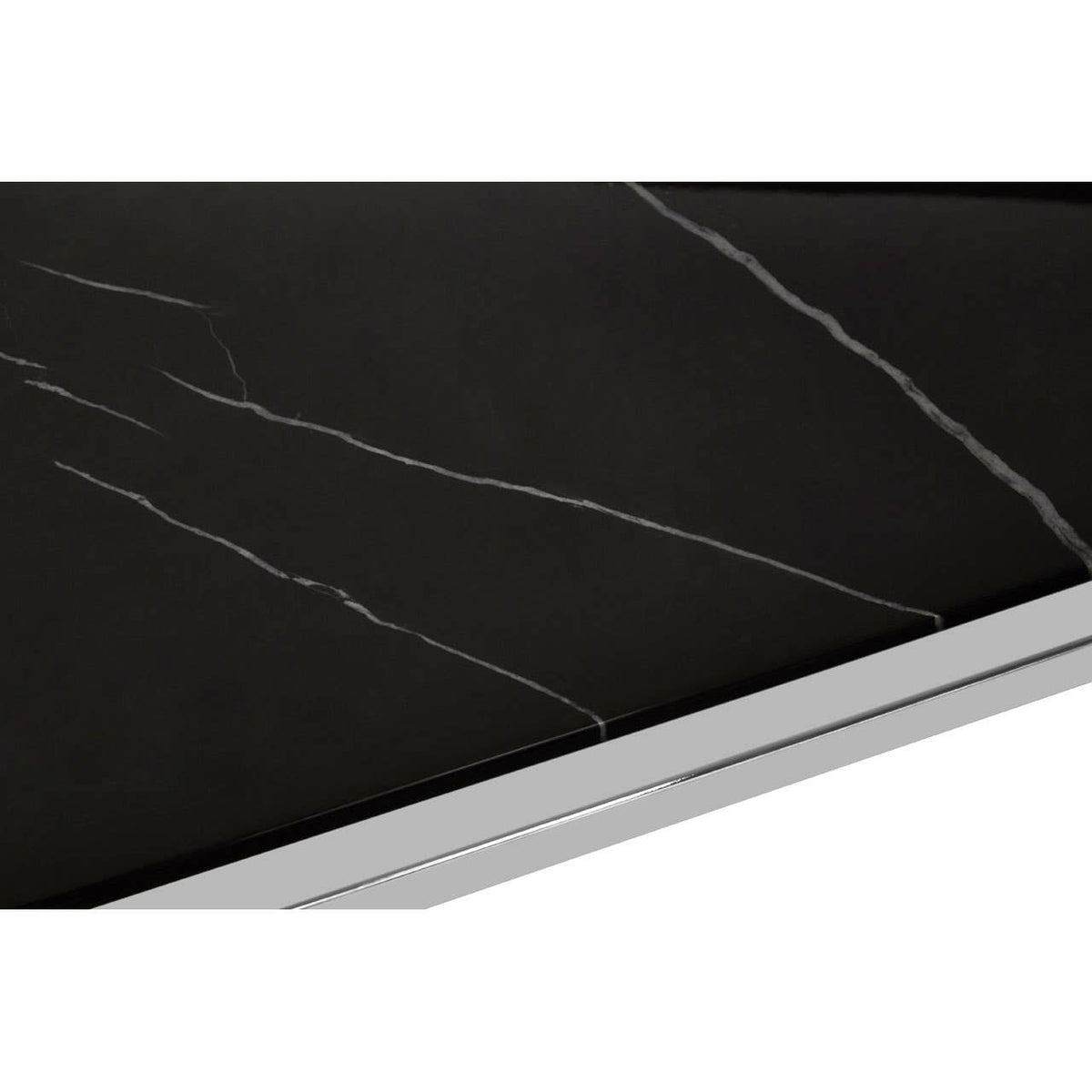 Piermount Silver Frame Console Table.