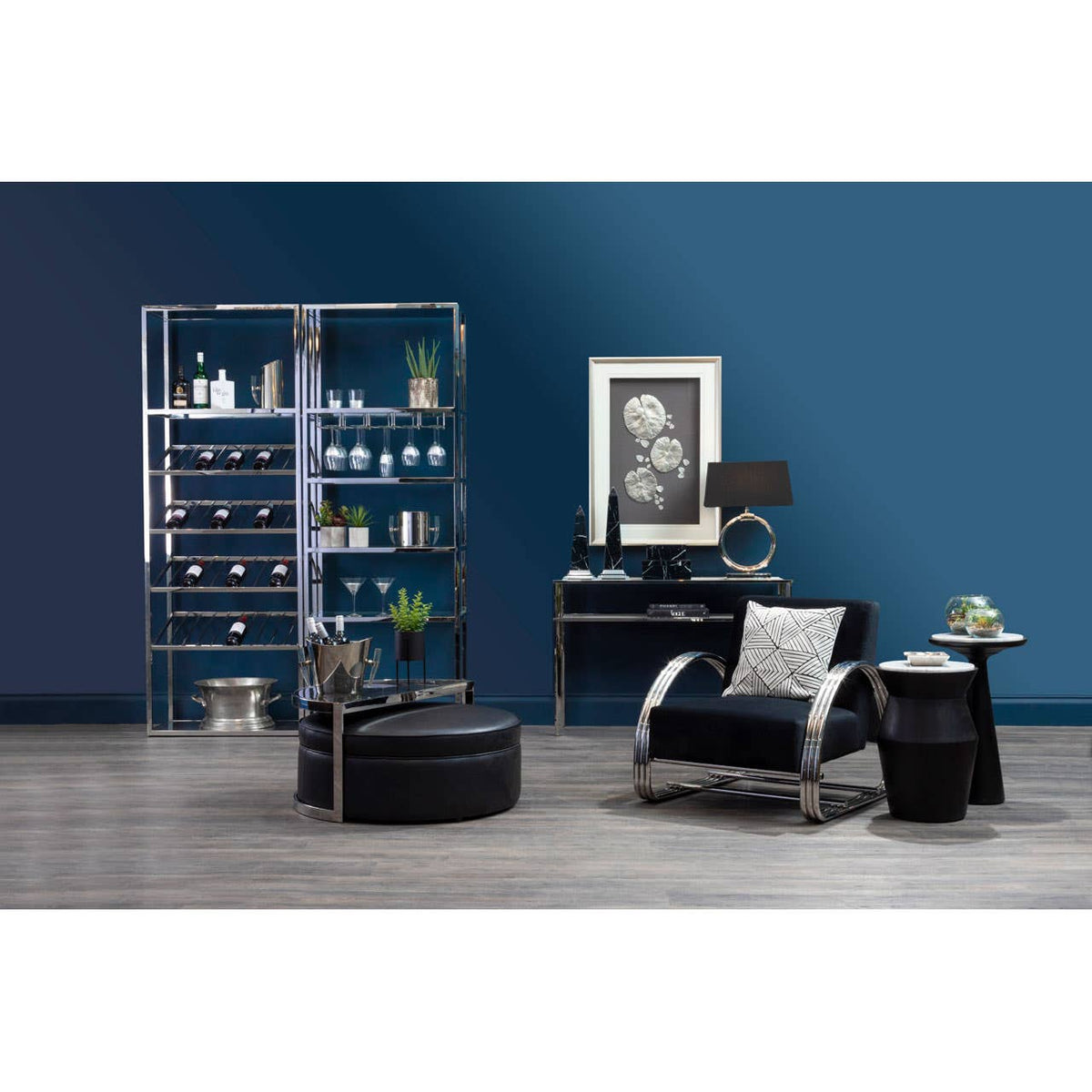 Piermount Stool & Coffee Table Set.