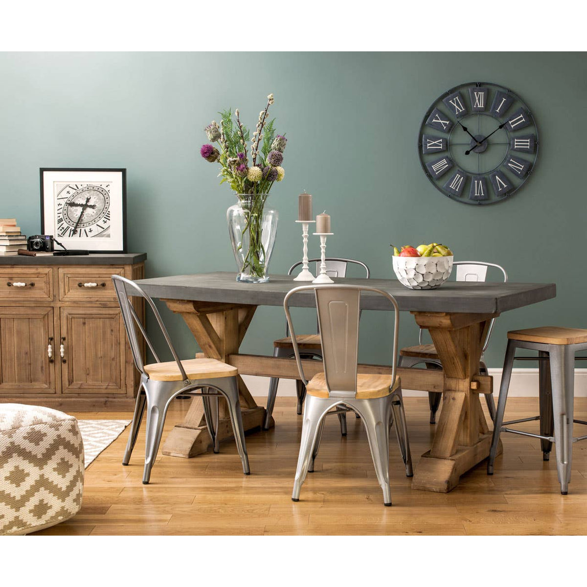 Pompeii Wooden Sideboard.