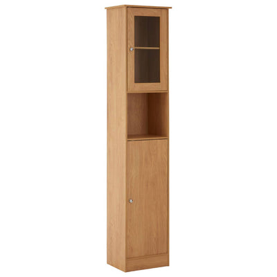 Noosa & Co. Living Portland Tall Oak Veneer Cabinet House of Isabella UK