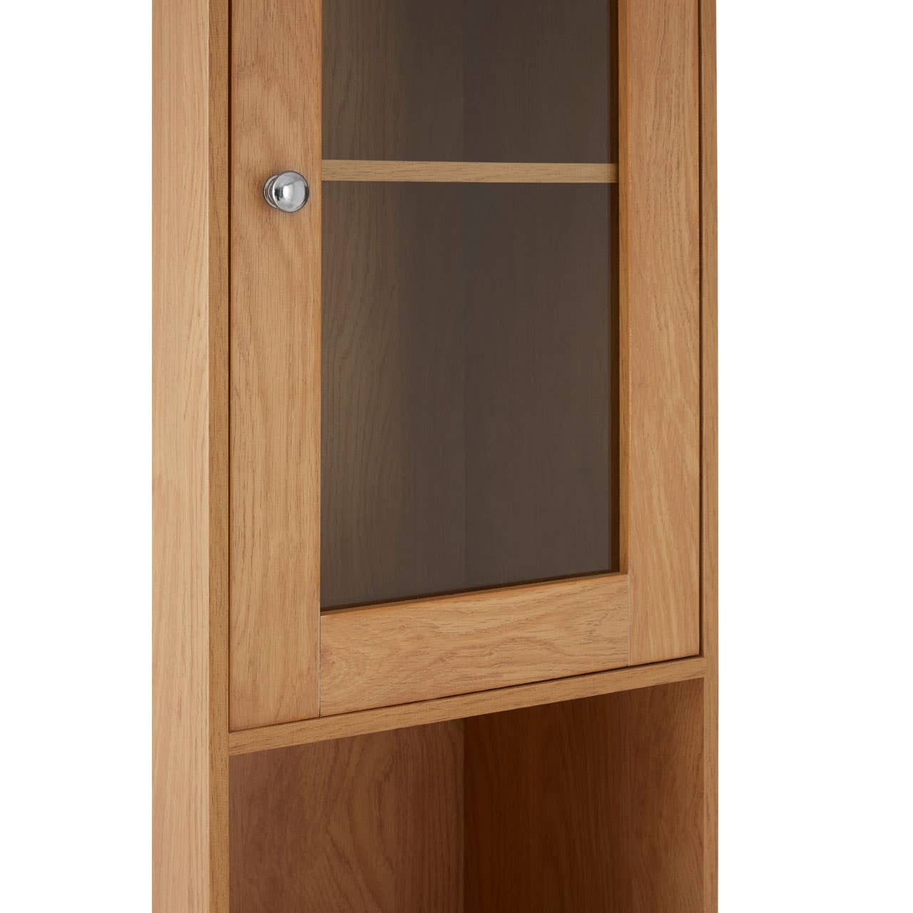 Noosa & Co. Living Portland Tall Oak Veneer Cabinet House of Isabella UK