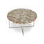 Noosa & Co. Living Rabia Agate Coffee Table With Cross Base House of Isabella UK