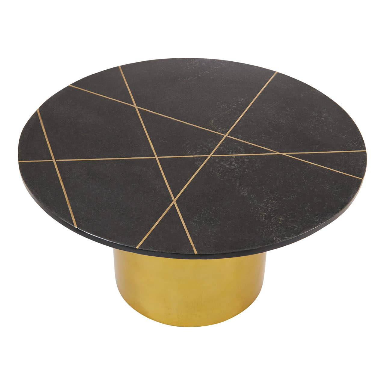 Noosa & Co. Living Rabia Coffee Table With Black Marble Top House of Isabella UK