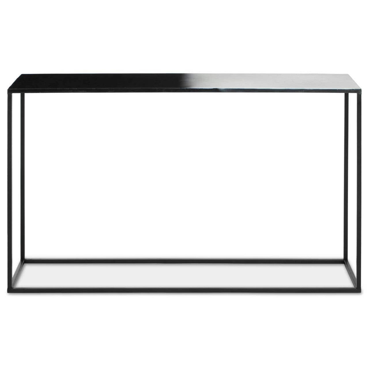 Ramus Black And White Ombre Console Table.