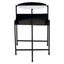 Ramus Two Tier Black And White Ombre Side Table.