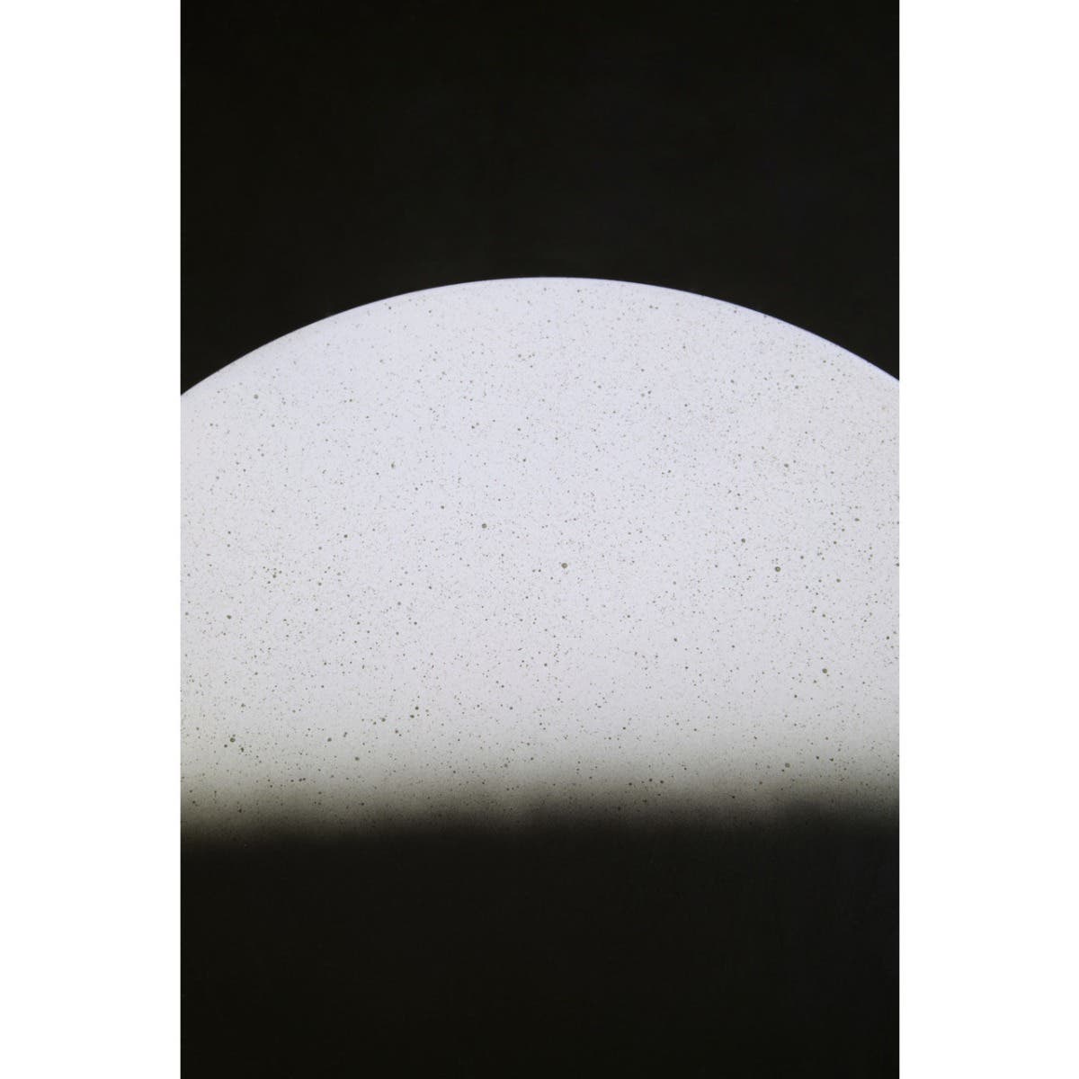 Ramus Two Tier Black And White Ombre Side Table.