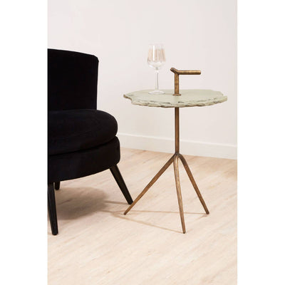 Noosa & Co. Living Rany Grey Stone Top Side Table House of Isabella UK