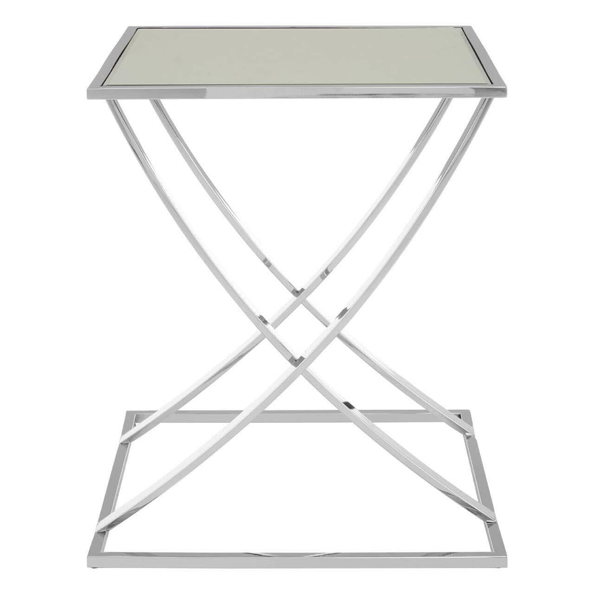 Reena Silver Side Table.