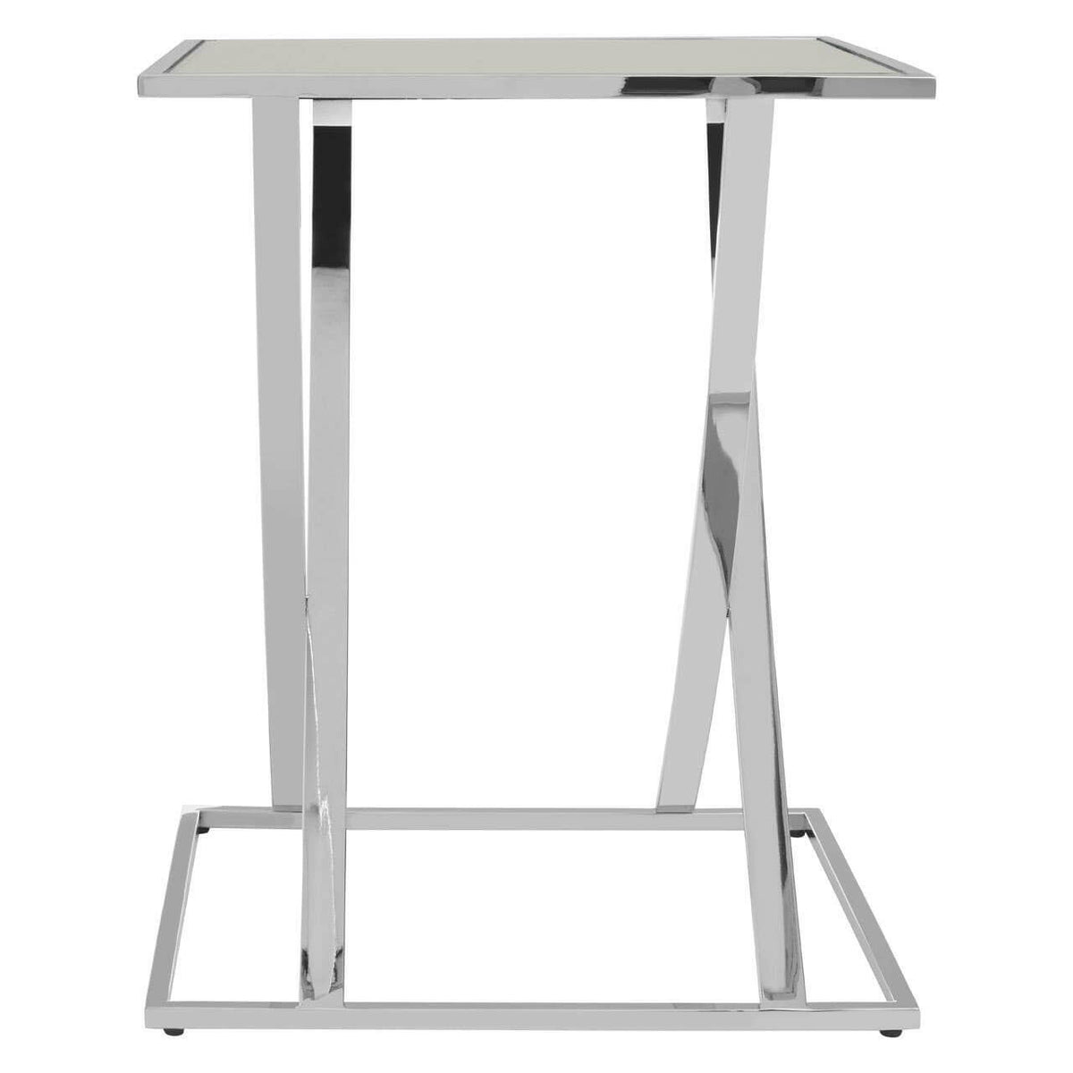 Reena Silver Side Table.