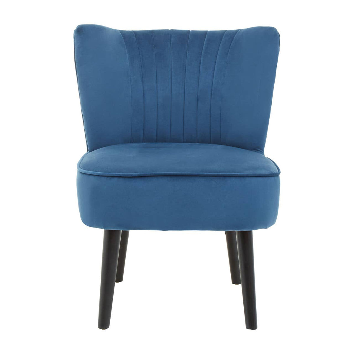 Regents Park Blue Velvet Chair.