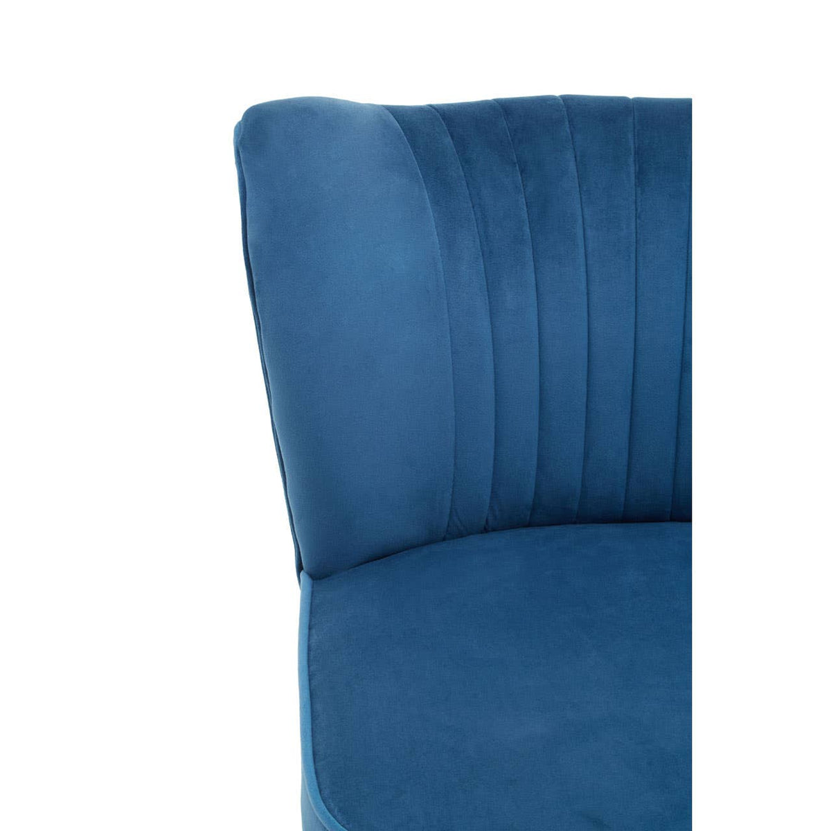Regents Park Blue Velvet Chair.
