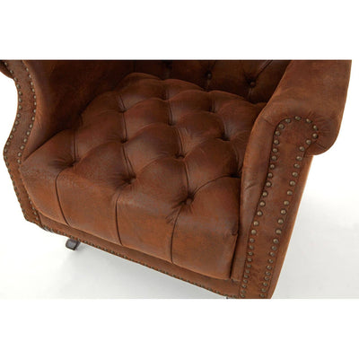 Noosa & Co. Living Regents Park Brown Tall Porter Chair House of Isabella UK