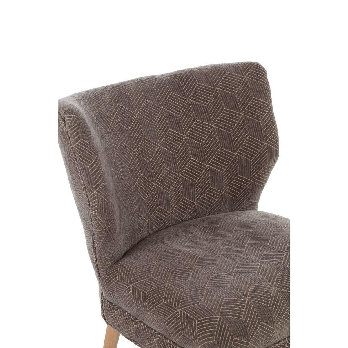 Regents Park Grey Chenille Wingback Chair.