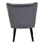 Regents Park Grey Velvet Chair.