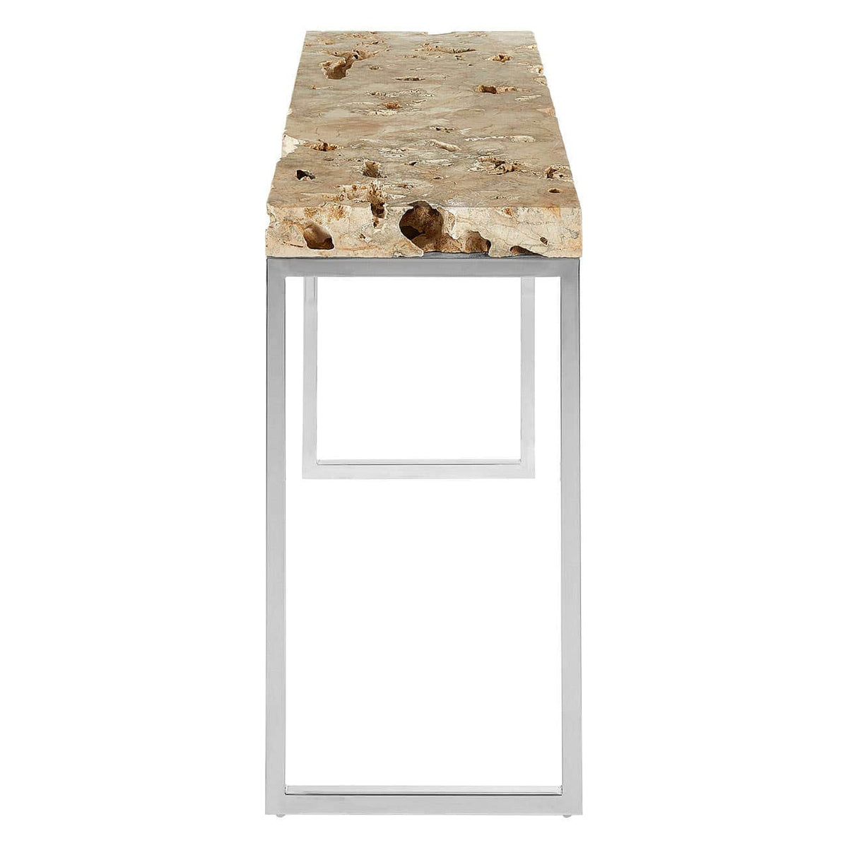 Relic Cheese Stone Console Table.