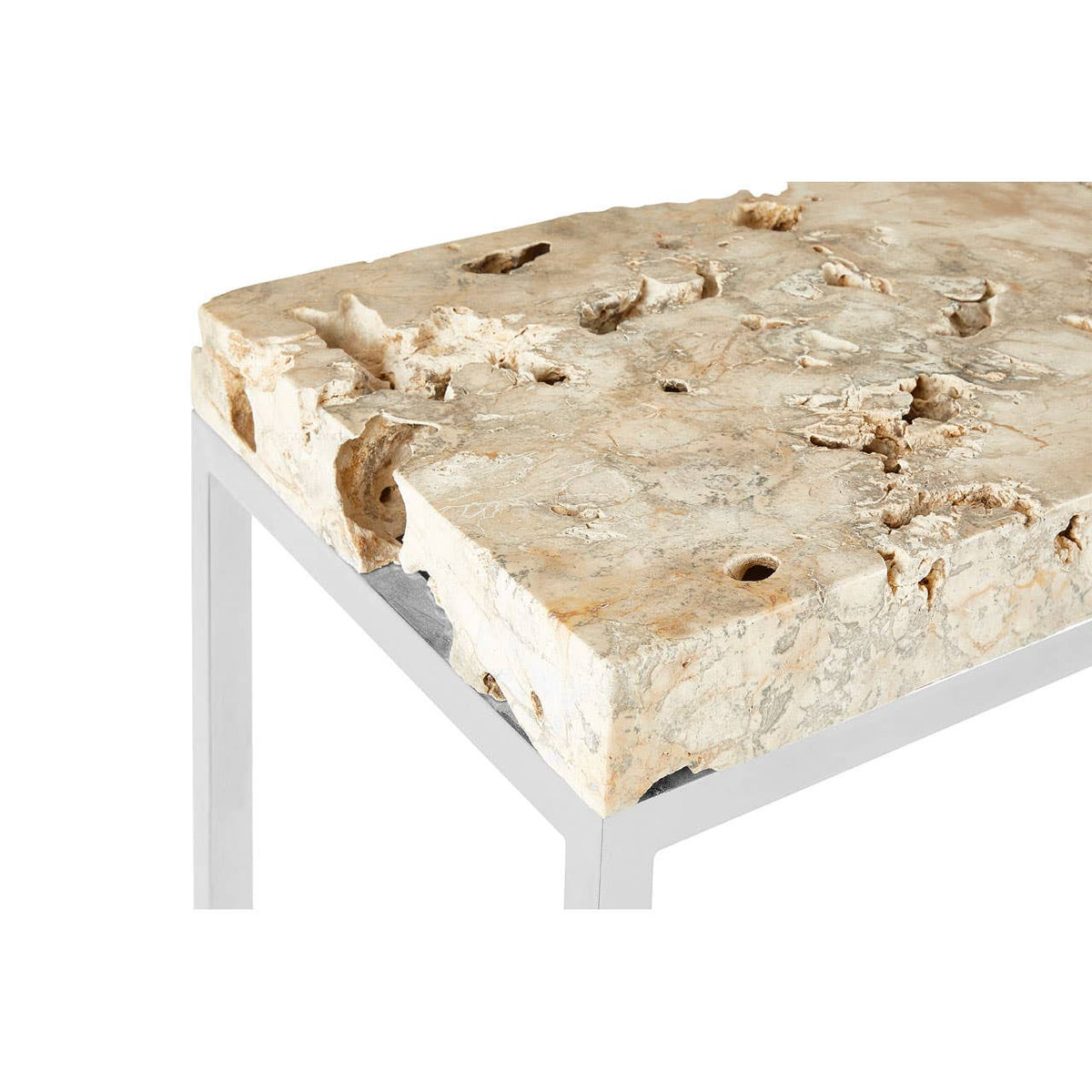Relic Cheese Stone Console Table.