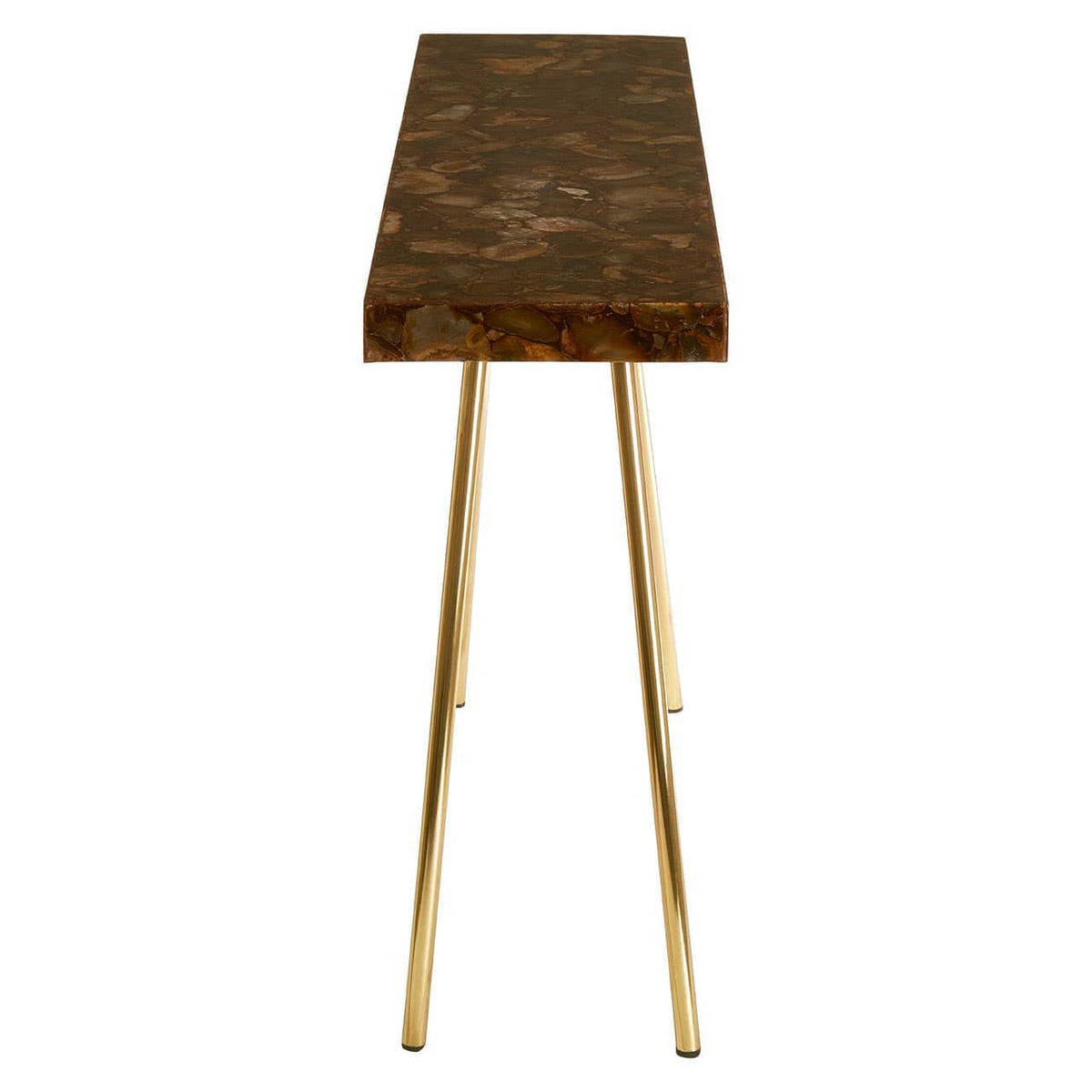 Noosa & Co. Living Relic Console Table with Agate Top House of Isabella UK