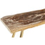 Relic Petrified Wood Console Table.