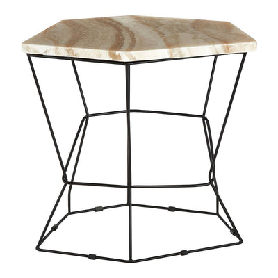 Noosa & Co. Living Relic Side Table With Patterned Top House of Isabella UK