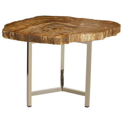 Noosa & Co. Living Relic Small Petrified Wood Side Table House of Isabella UK