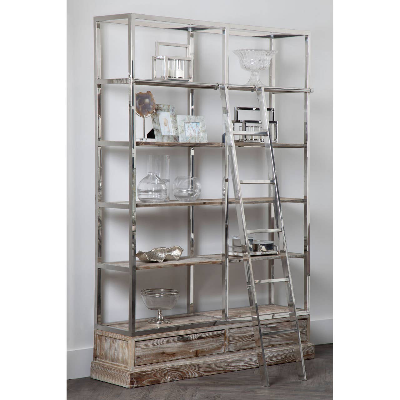 Noosa & Co. Living Richmond Display Unit With Ladder House of Isabella UK