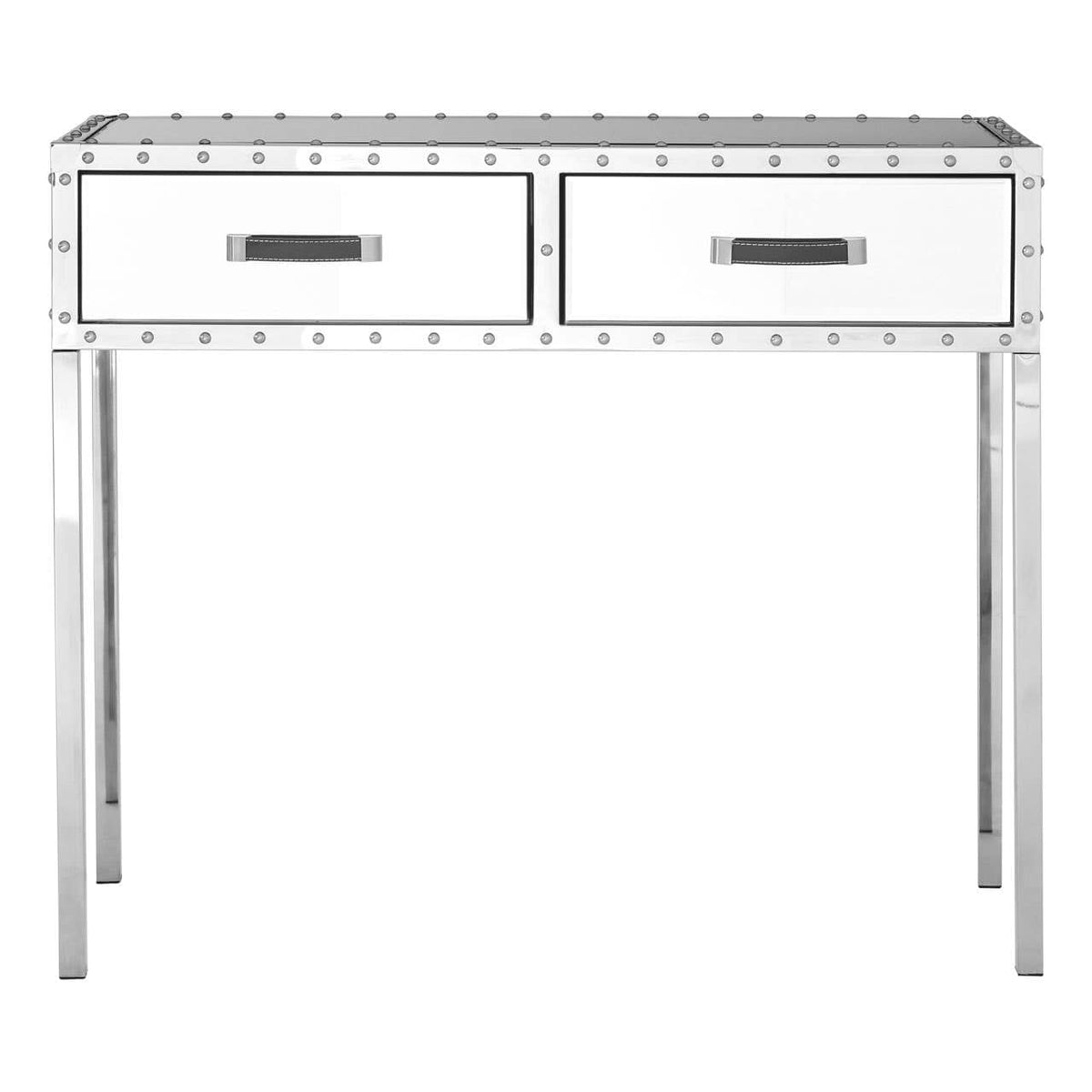 Rivet Console Table.