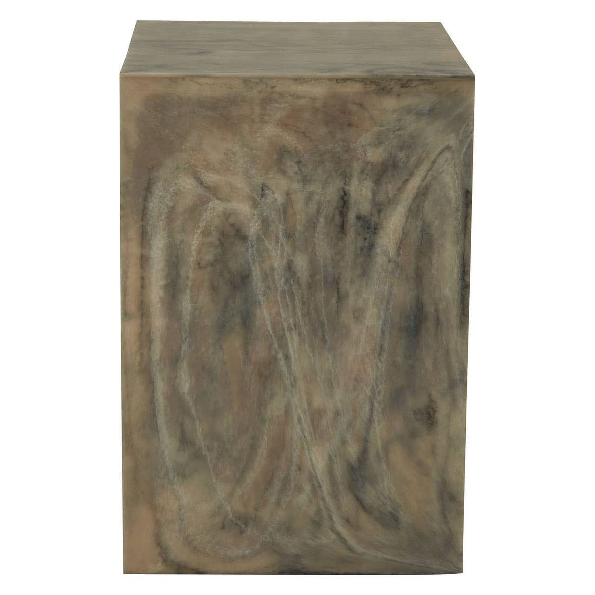 Rosado Faux Marble Stool.