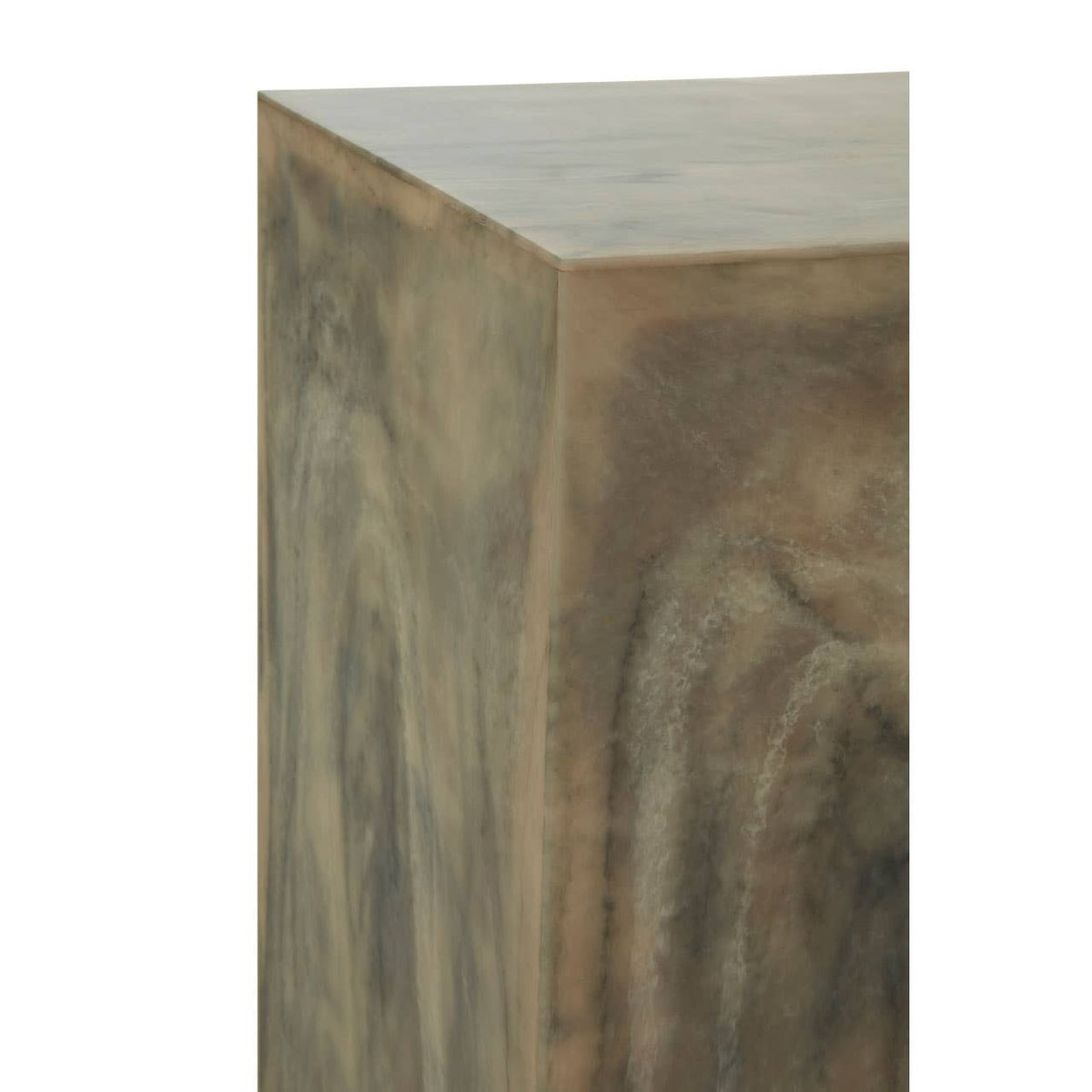 Rosado Faux Marble Stool.