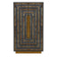 Noosa & Co. Living Roselle Recycled Elm Wood Cabinet With Brass Finish Base House of Isabella UK