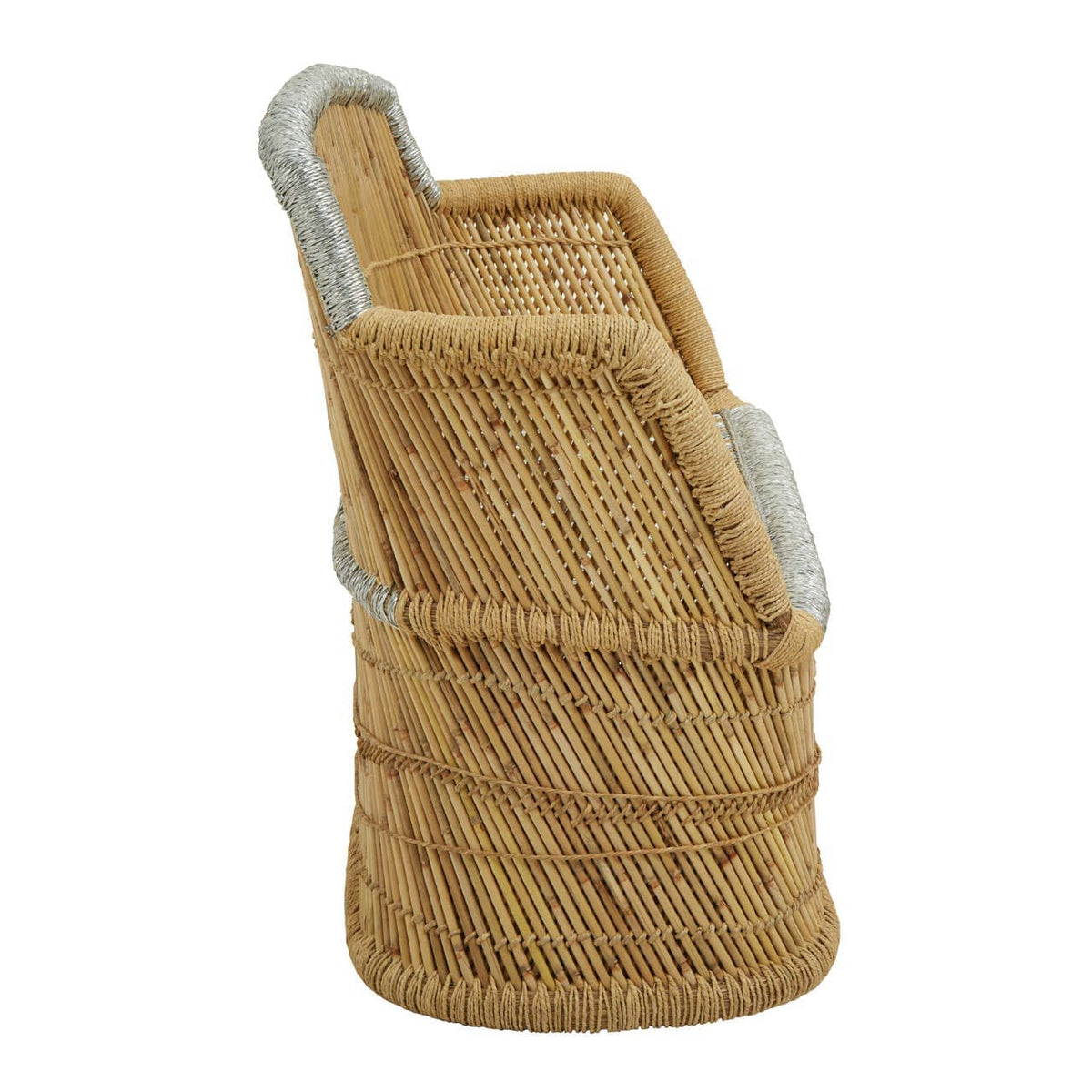 Rowan Two Seater Natural and Silver Sofa.