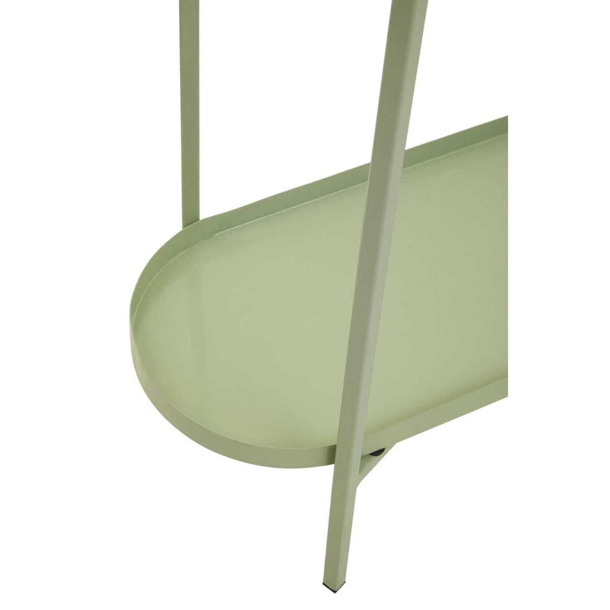 Sabia Green And Gold Iron Console Table.