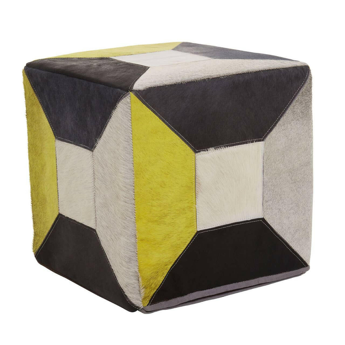 Safira Abstract Pouffe.