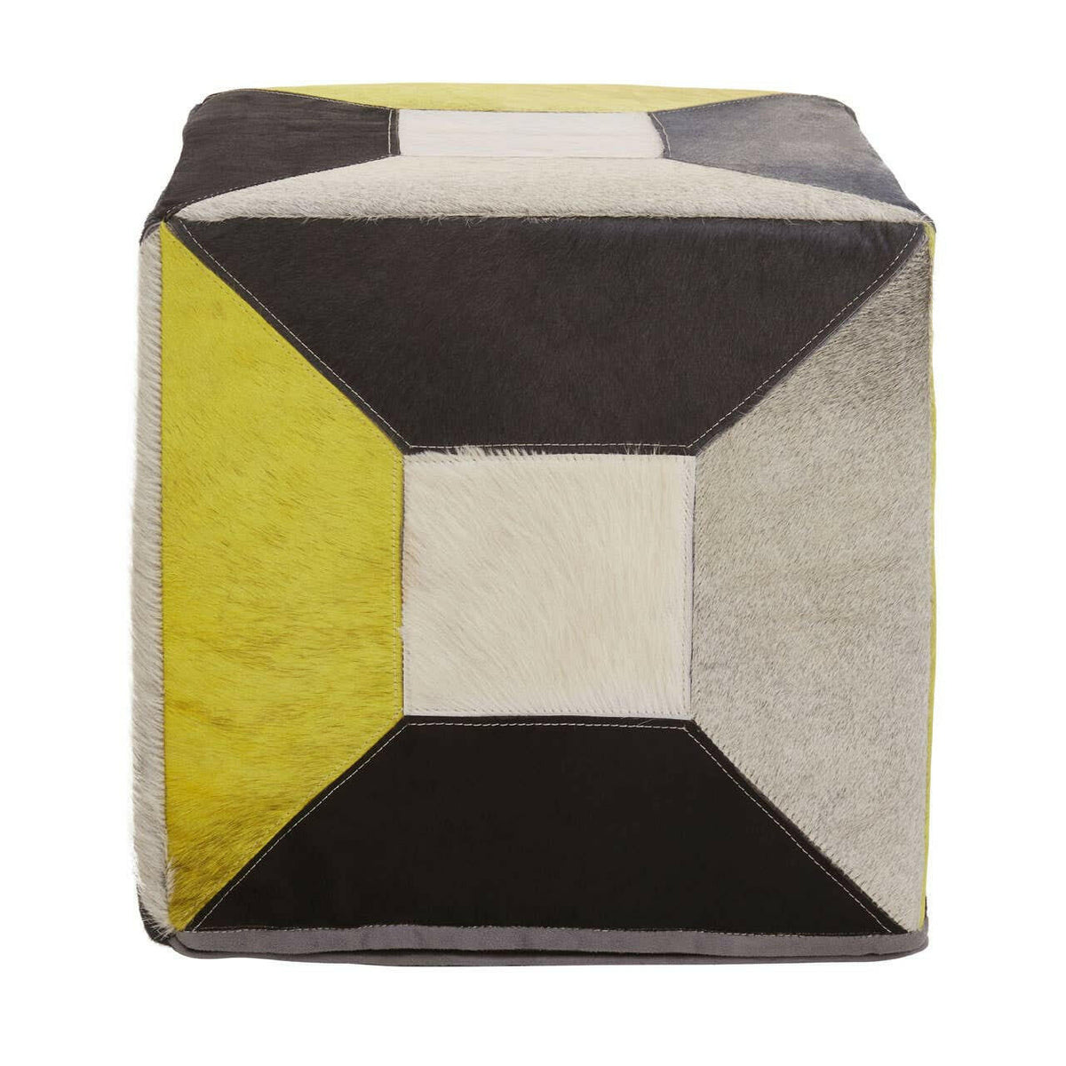 Safira Abstract Pouffe.