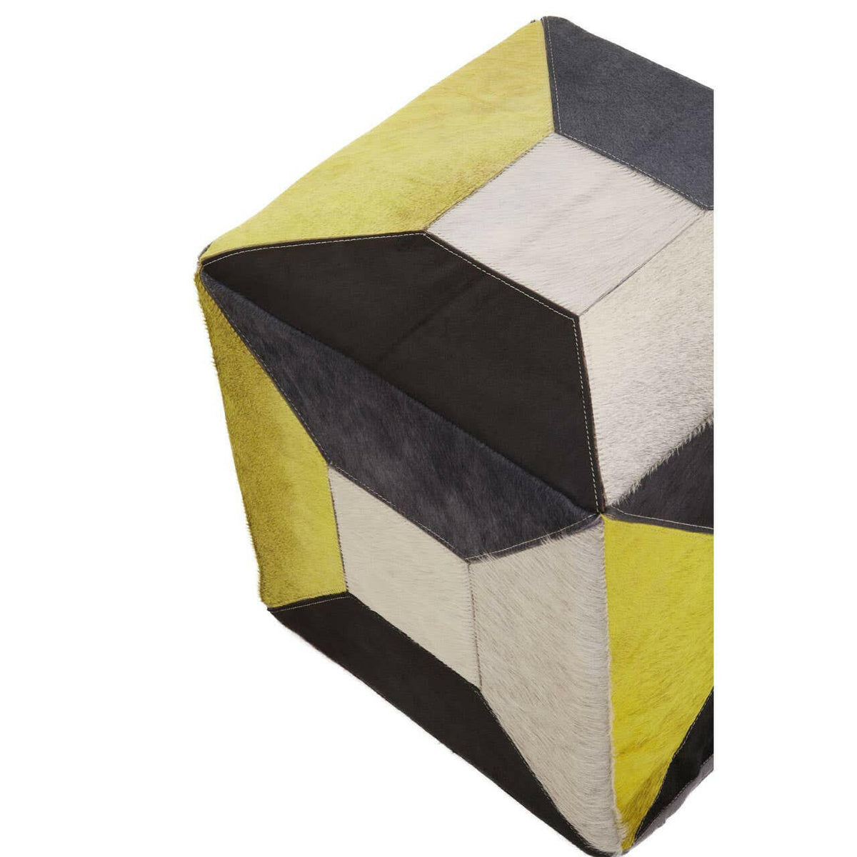 Safira Abstract Pouffe.