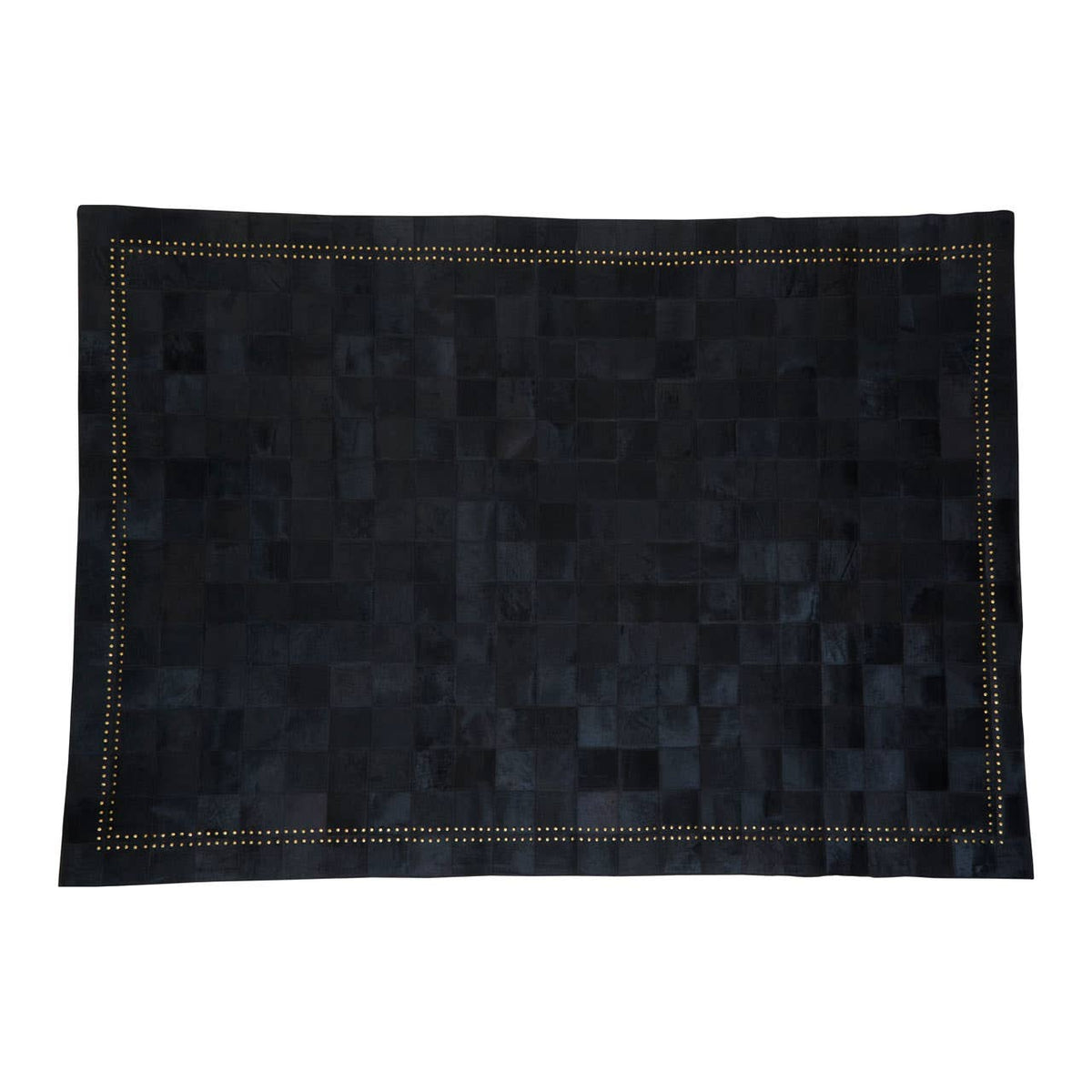 Safira Large Rug With Stud Detail.