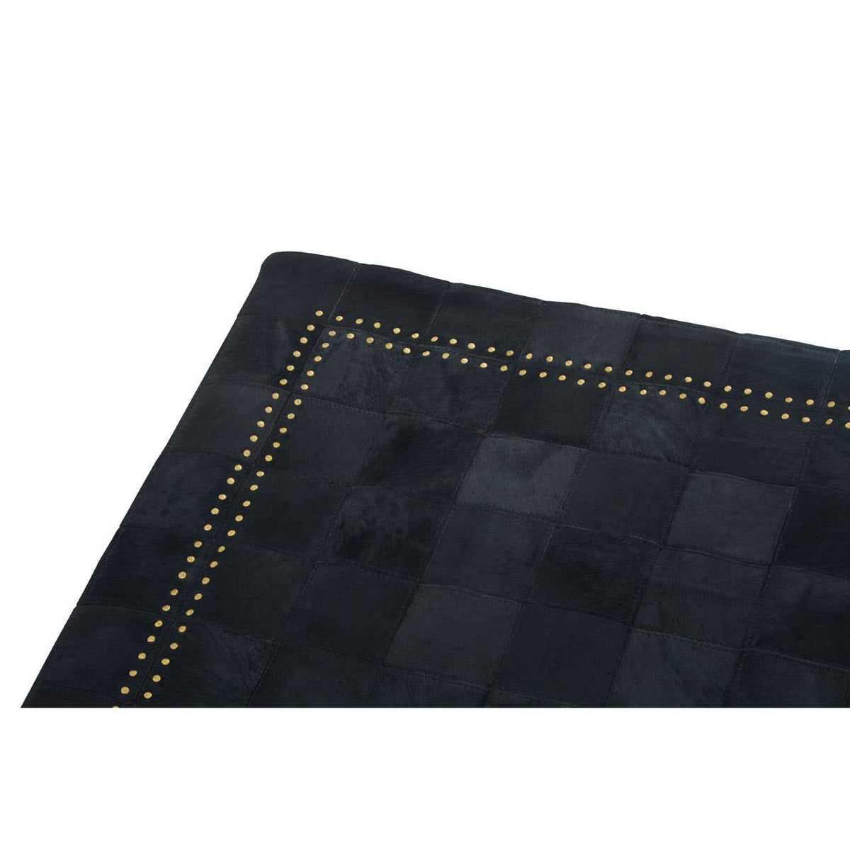 Safira Large Rug With Stud Detail.