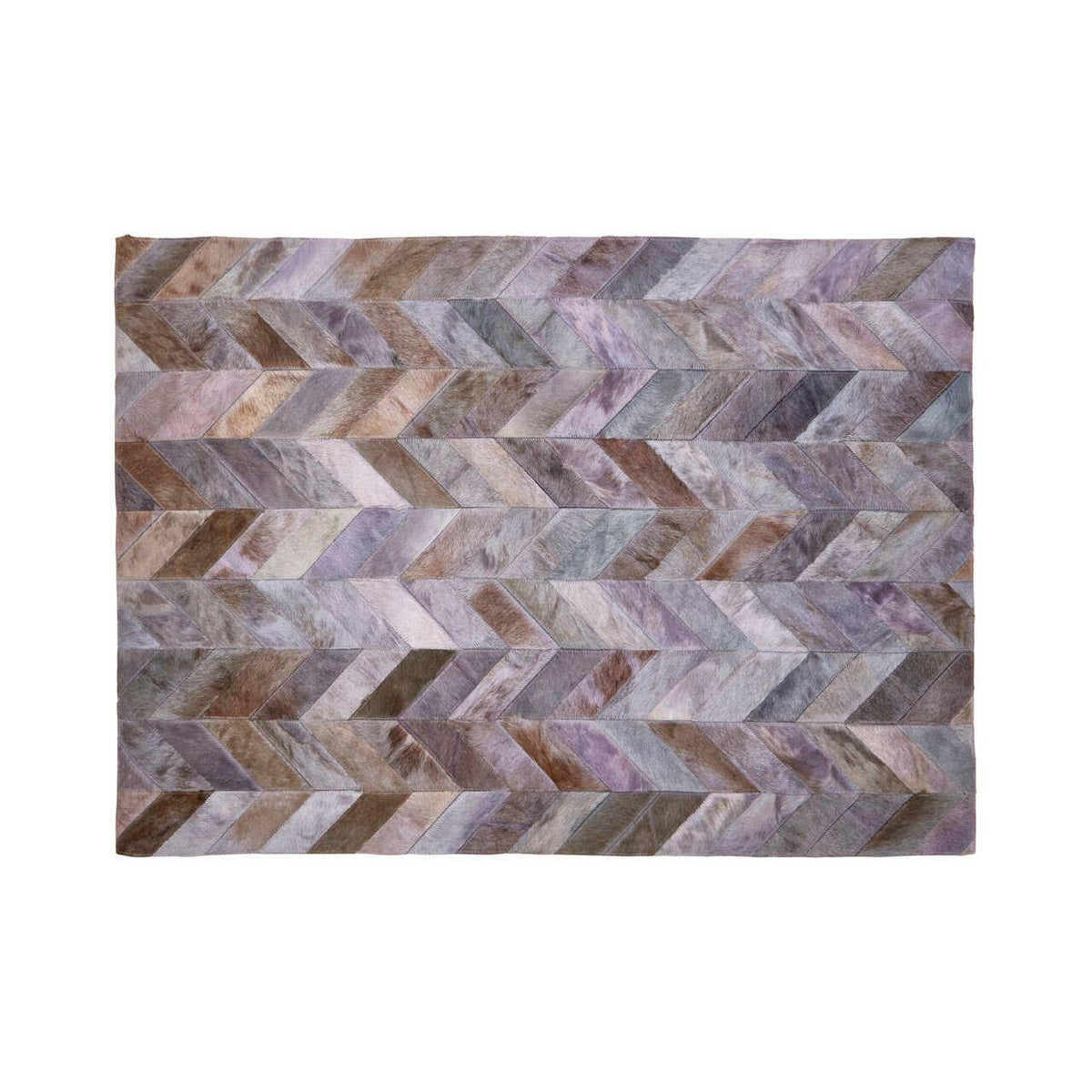 Safira Light Grey Patchwork Rug.