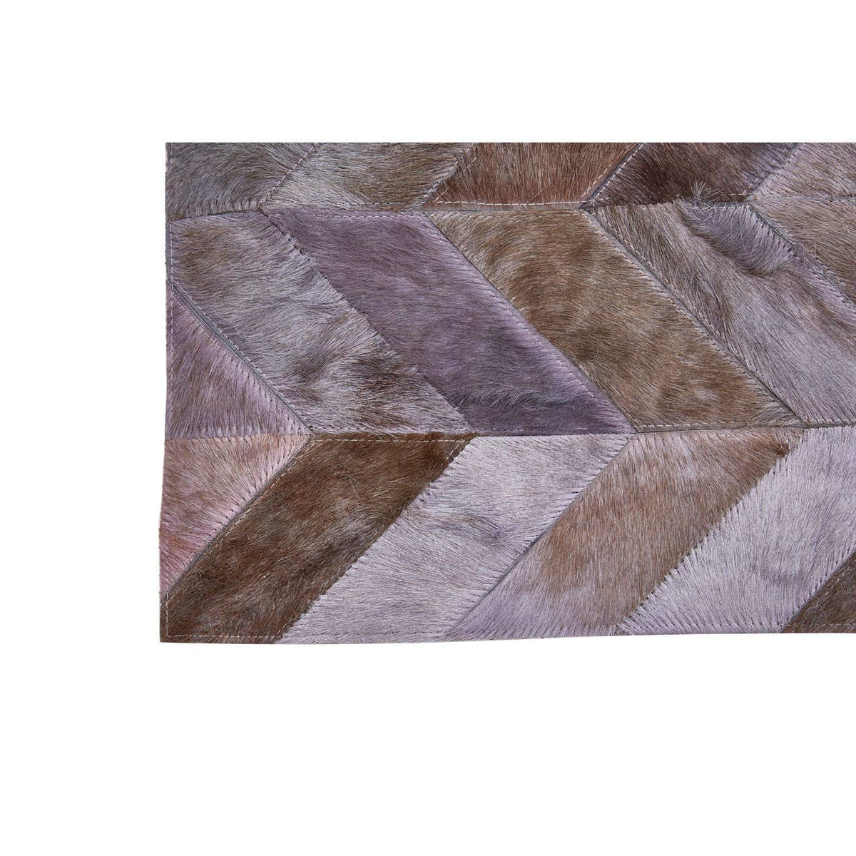Safira Rug With Light Grey Patchwork.