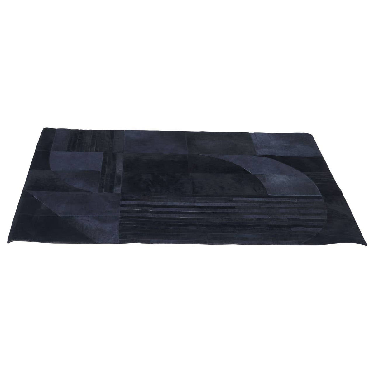 Safira Small Black And Grey Deco Rug.