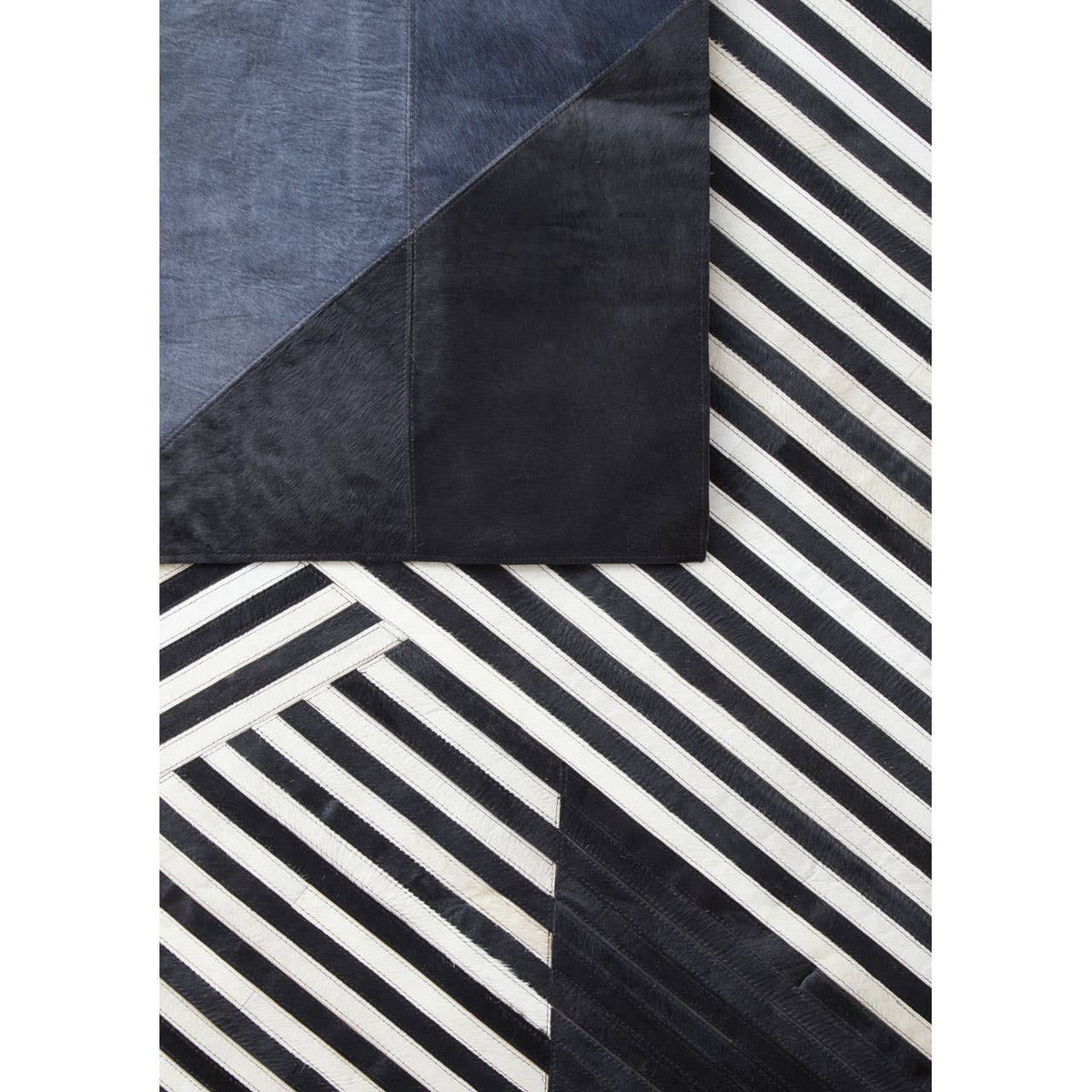 Safira Small Black And Grey Deco Rug.