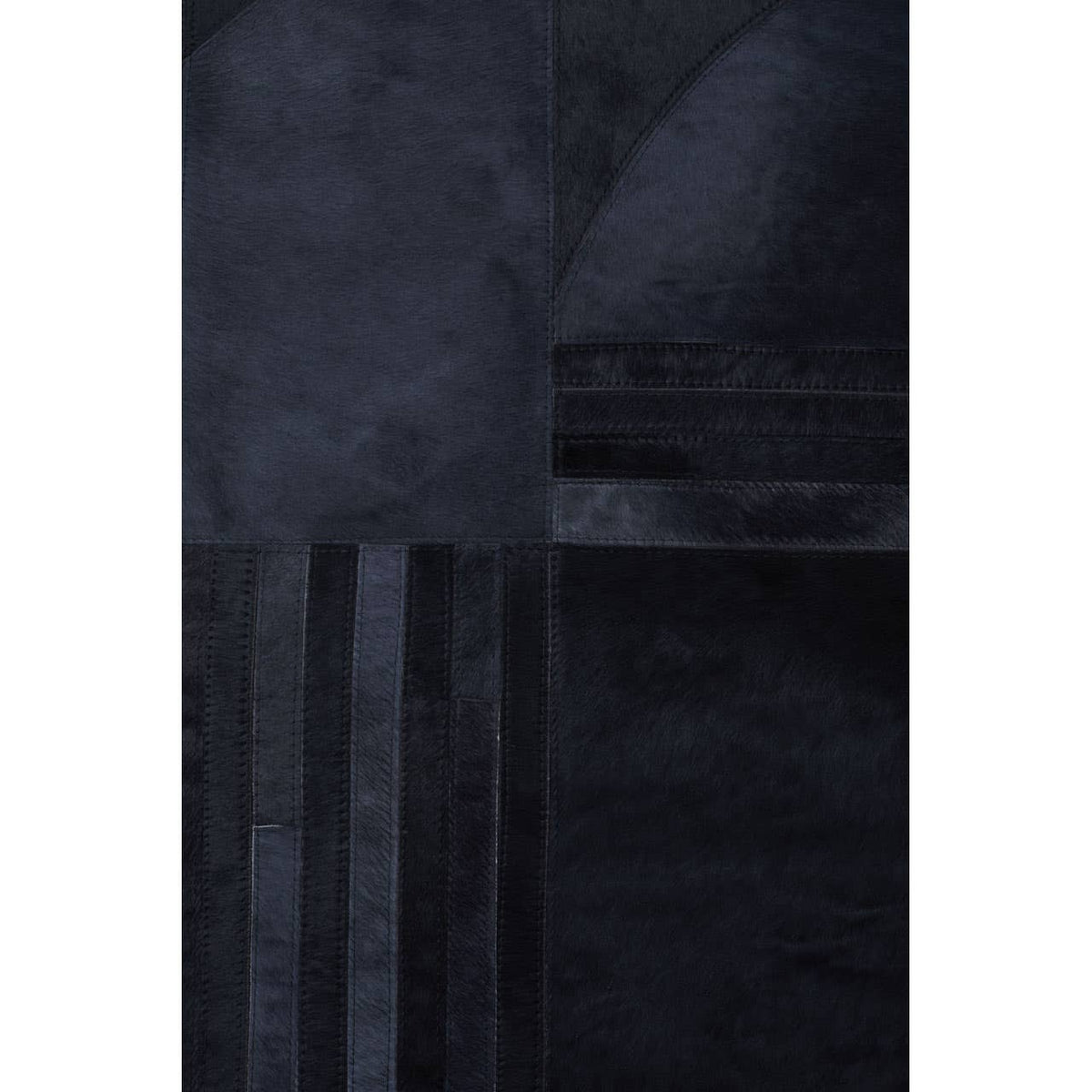 Safira Small Black And Grey Deco Rug.