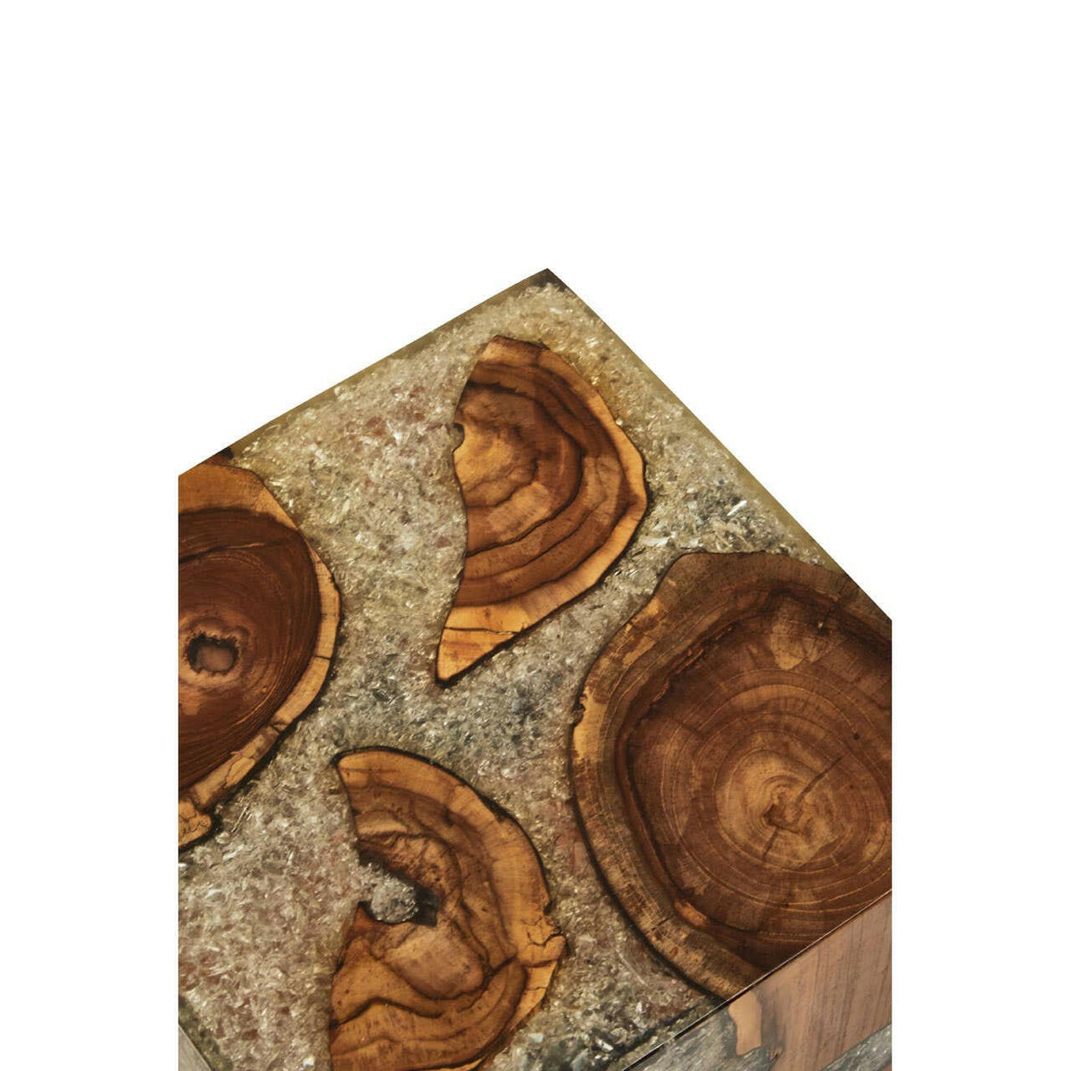 Sakra Burnt Effect Stool.