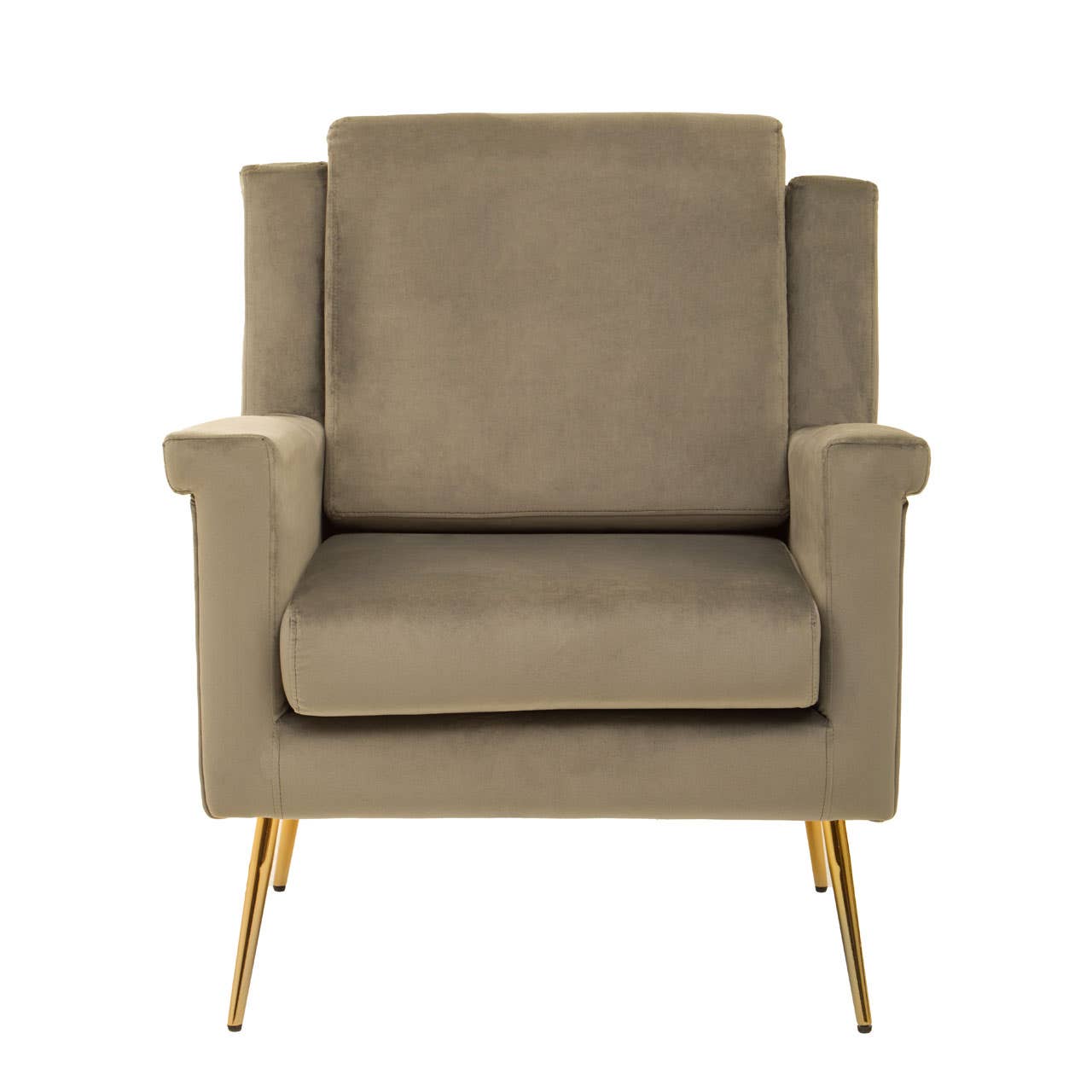 Noosa & Co. Living Salma Mink Velvet Armchair House of Isabella UK