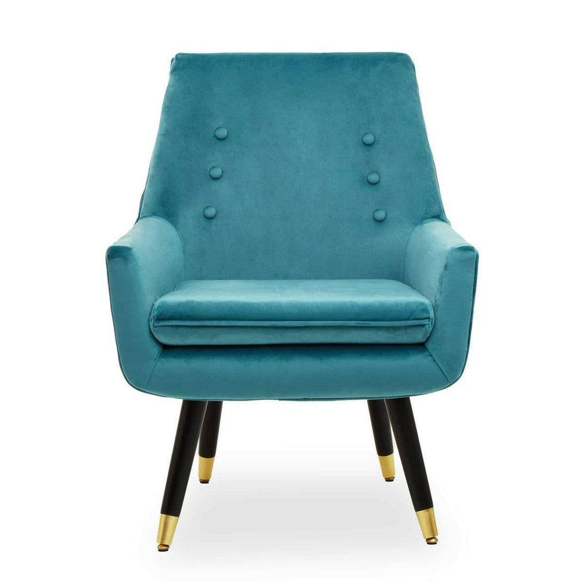 Sara Green Velvet Armchair.
